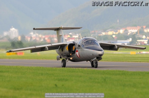 2009-06-26 Zeltweg Airpower 0480 Saab 105OE - Austrian Armed Forces